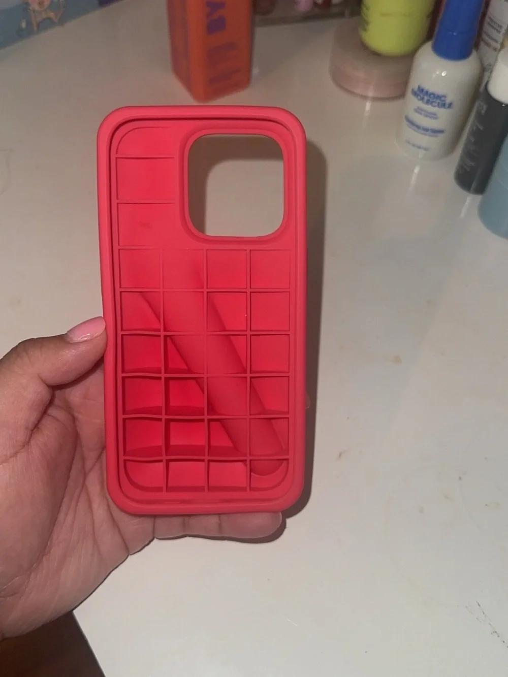 RHODE Guava Spritz Lip Phone case iPhone 15